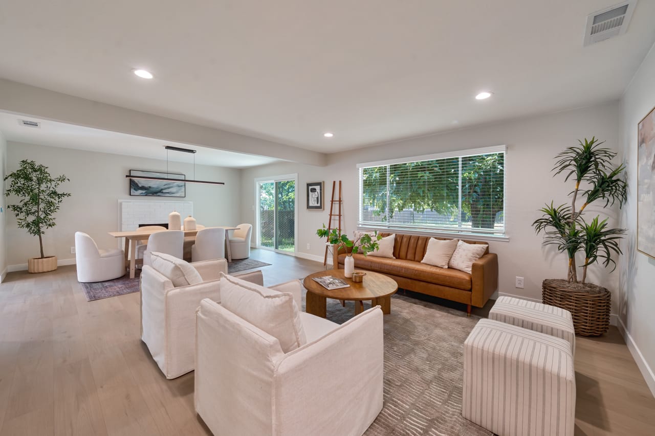 The same Sacramento house after a full renovation by Rework Cash Offers